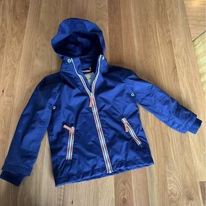 Boys mini Boden EUC rain jacket coat 6/7
